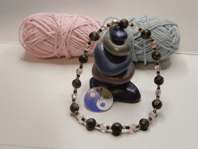 Perles Gris/Rose