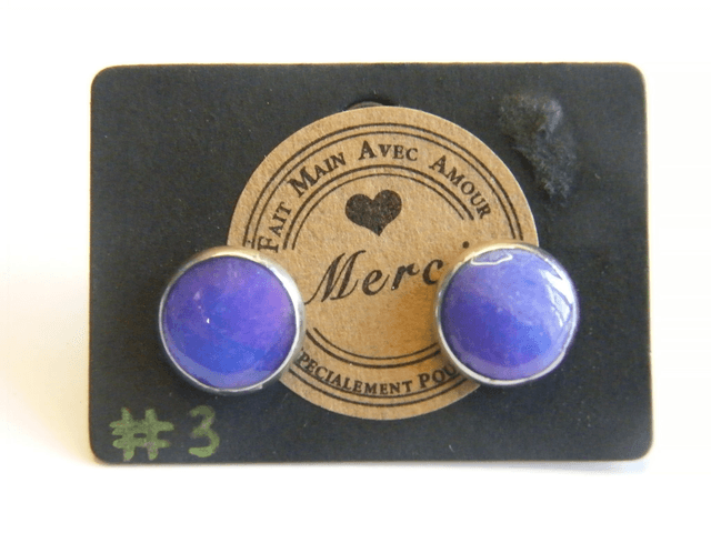 Cabochons Couleur unie