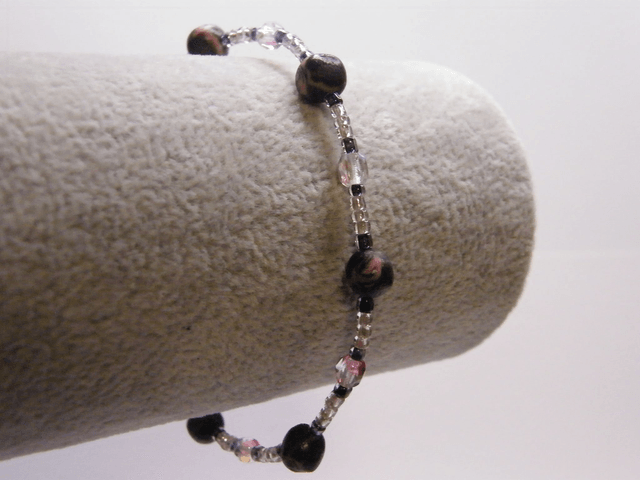 Perles Gris/Rose