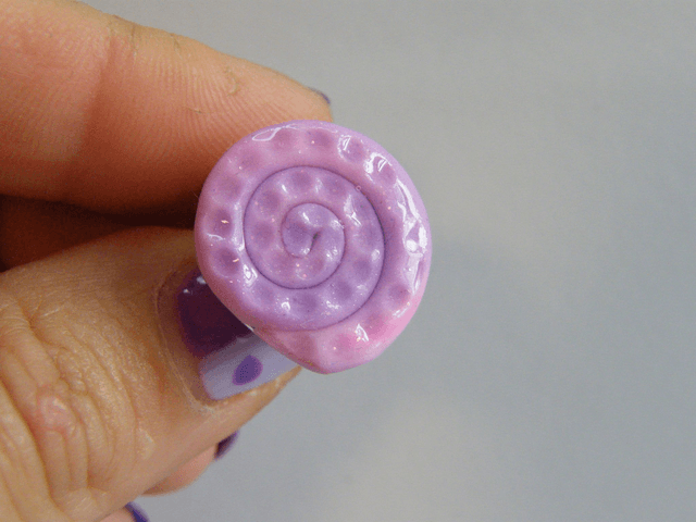 Escargot dégradé Rose/Mauve
