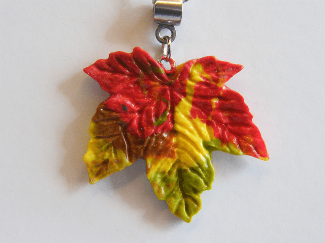 Feuille érable Rouge/Jaune/Marron/Vert