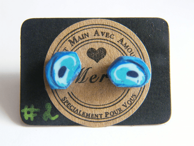 Perles Hexagonales Bleu