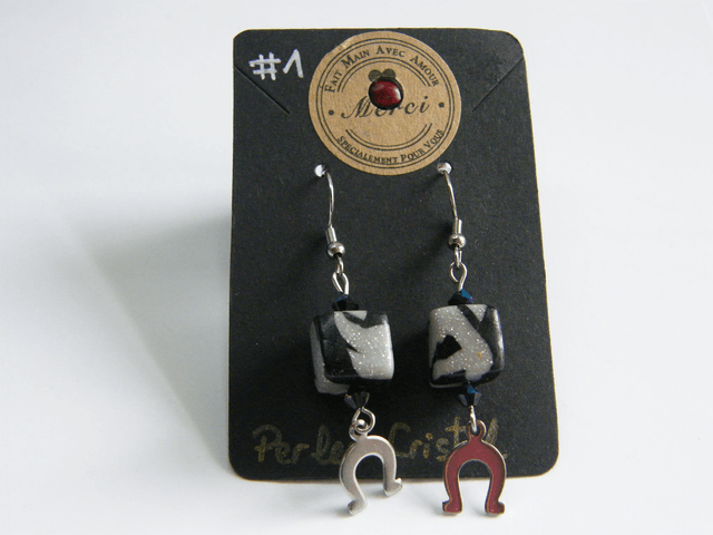 Perles Fimo et Cristal