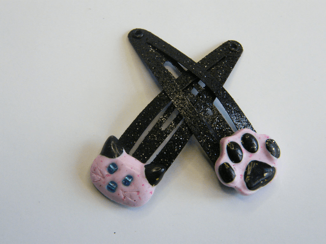 Chatons Rose Clair/Noir