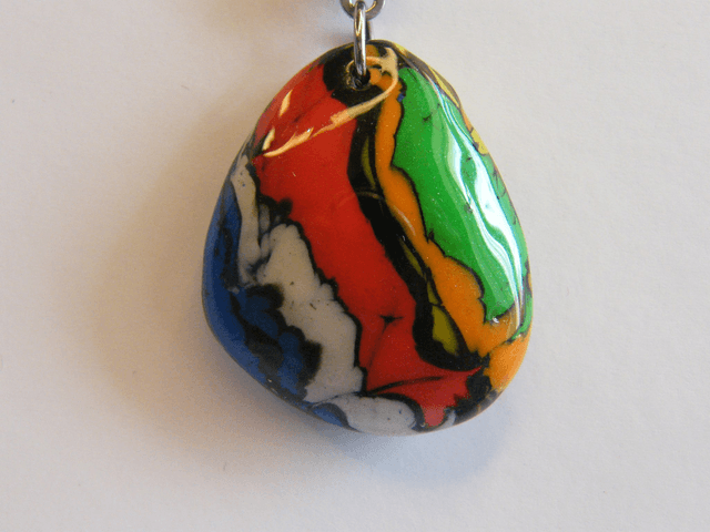 Galet Multicolore
