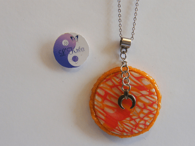 Rond Rouge/Orange/Blanc