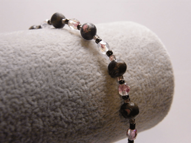 Perles Gris/Rose