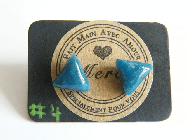 Collection Bleu/Vert Formes différentes