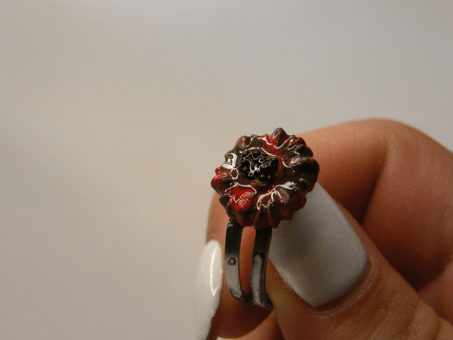 Fleur Rouge/Marron