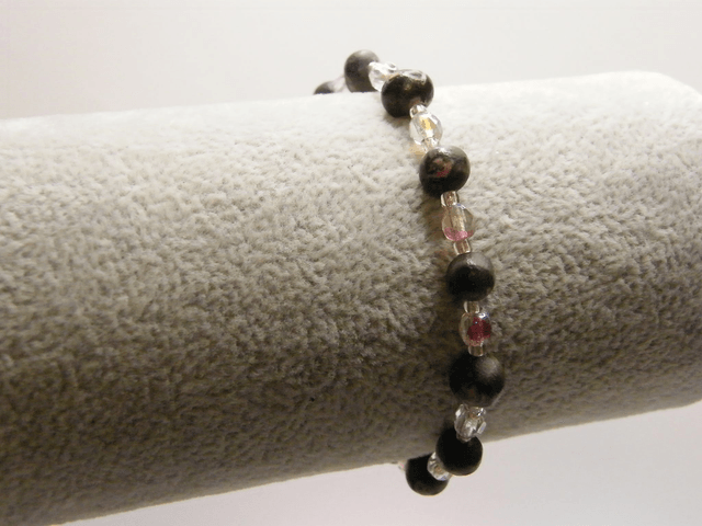 Perles Gris/Rose