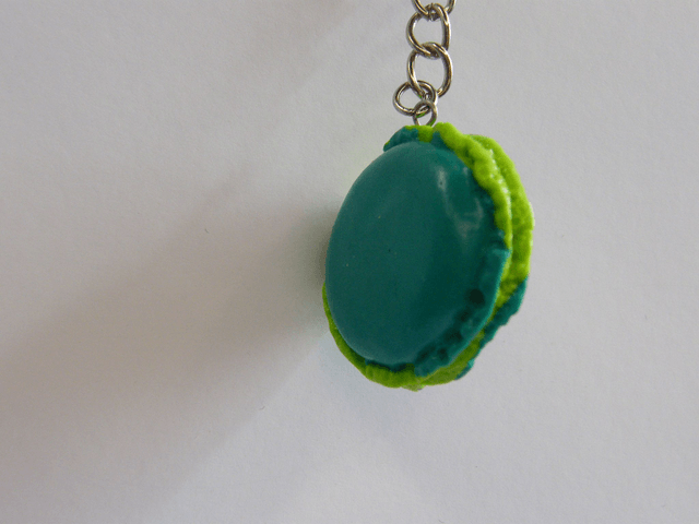 Macaron Vert foncé