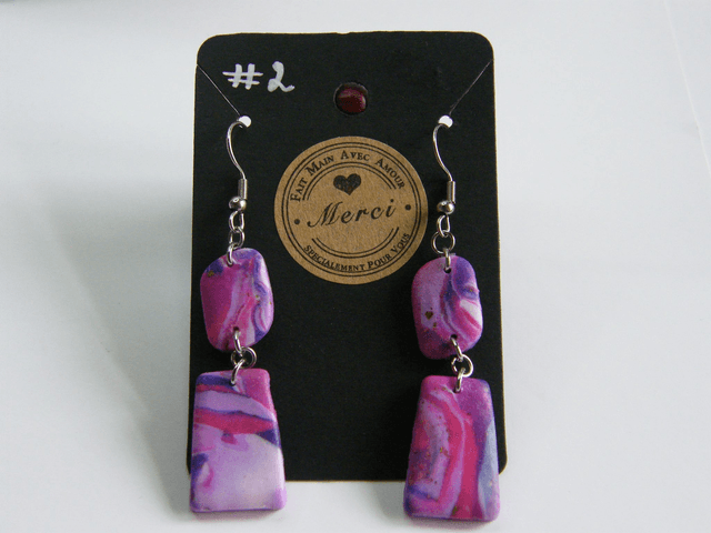 Collection Rose/Violet/Blanc