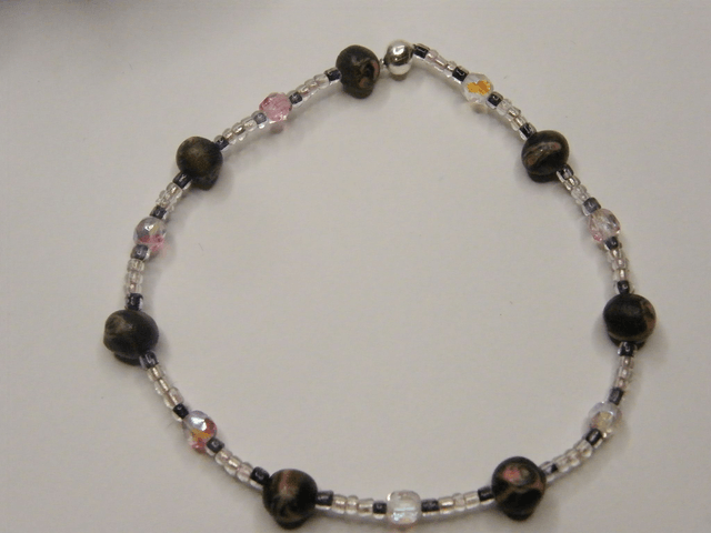 Perles Gris/Rose