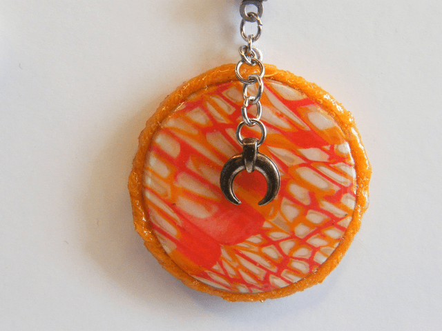 Rond Rouge/Orange/Blanc