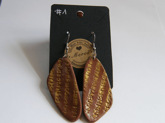 Collection Marron/Doré