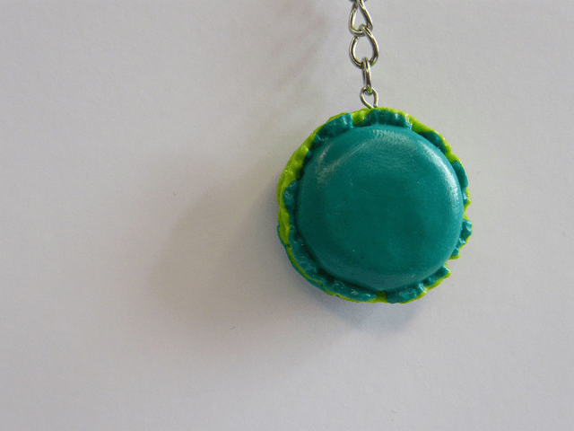 Macaron Vert foncé