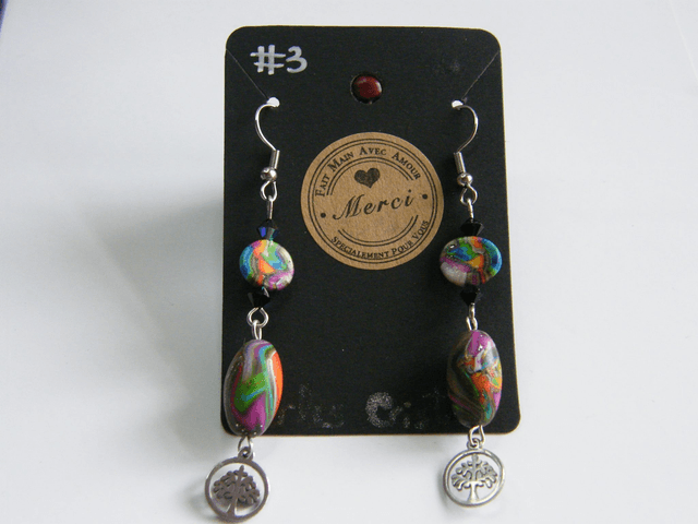 Perles Fimo et Cristal