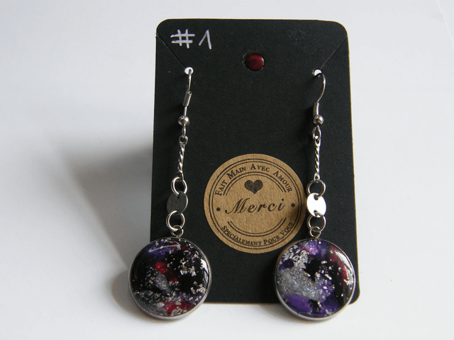 Cabochons et pendentifs