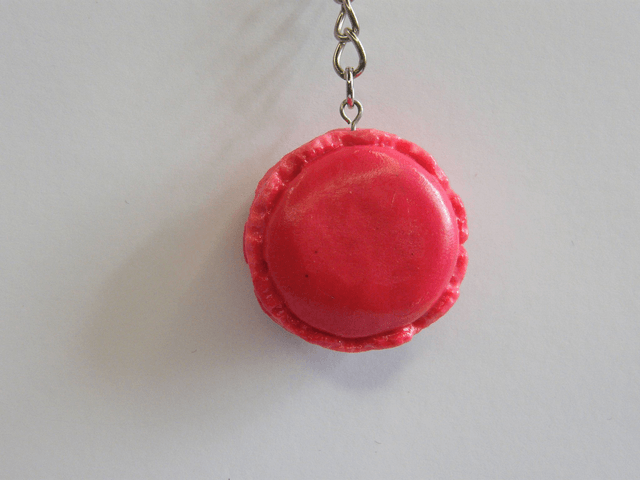 Macaron Rose foncé
