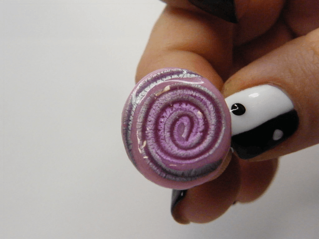 Escargot Ovale Rose