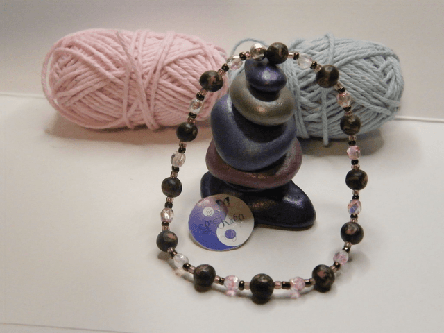 Perles Gris/Rose