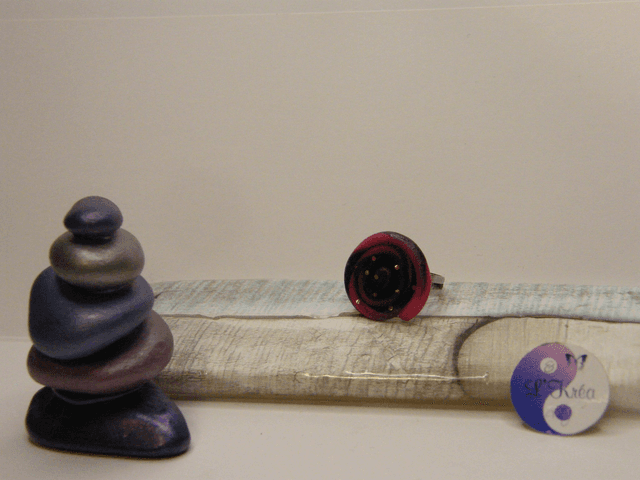 Escargot Rose/Noir