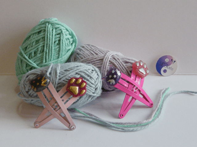Chatons Gris/Rose/Violet