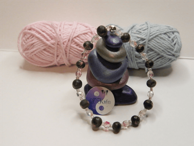 Perles Gris/Rose